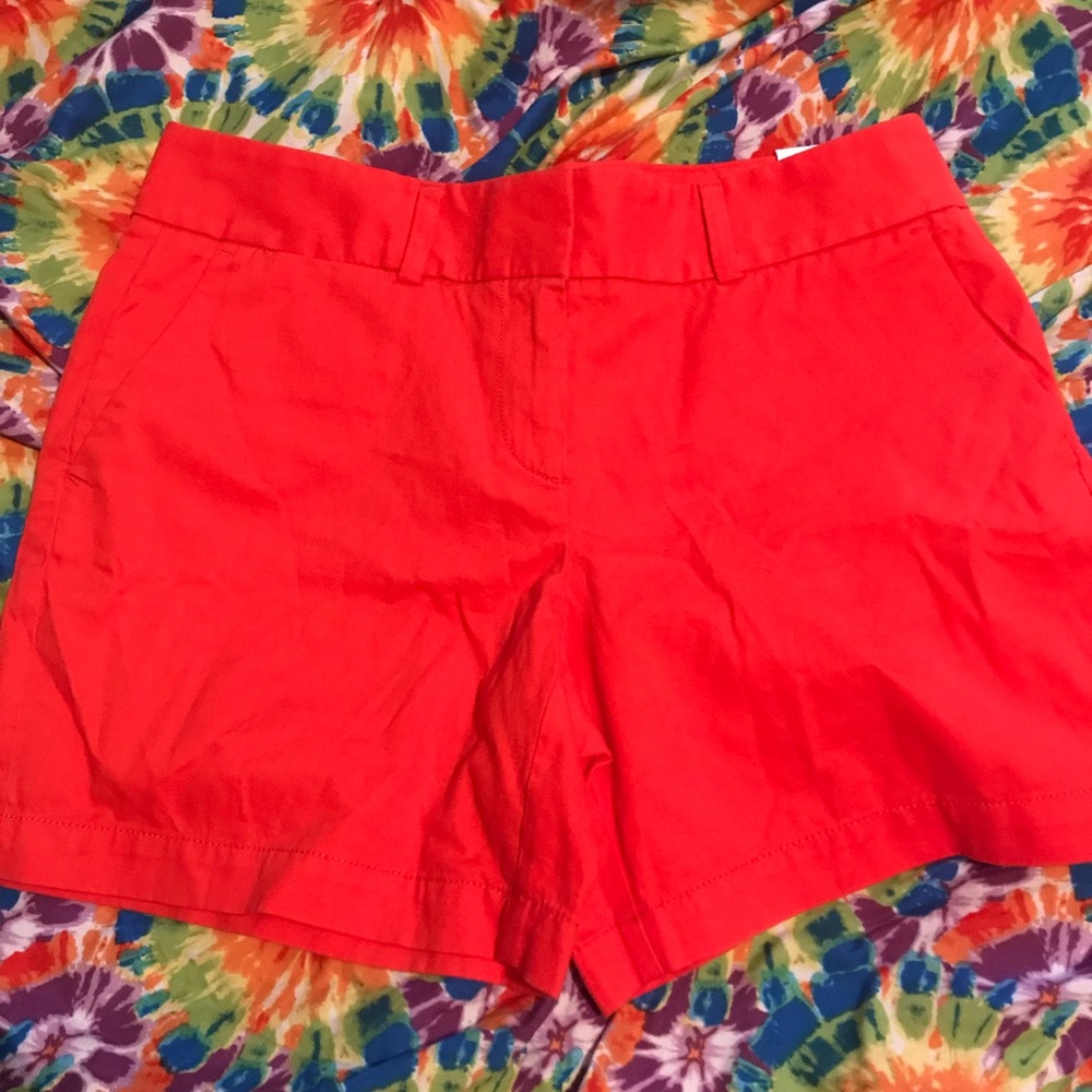Orange shorts